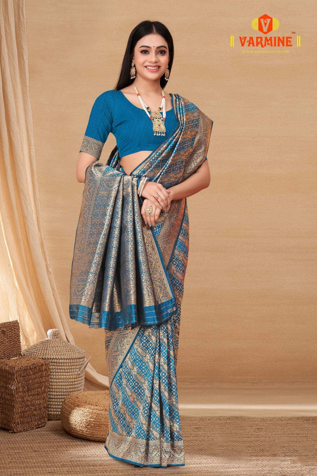 Varmine Amruti Vol 80 Designer Banarasi Silk Saree Collection