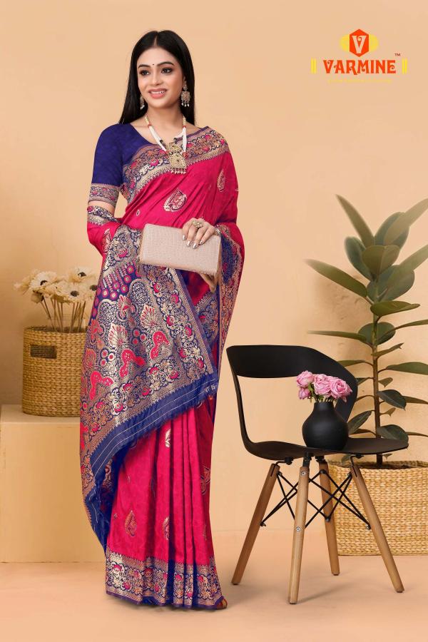 Varmine Amruti Vol 85 Silk Designer Saree Collection