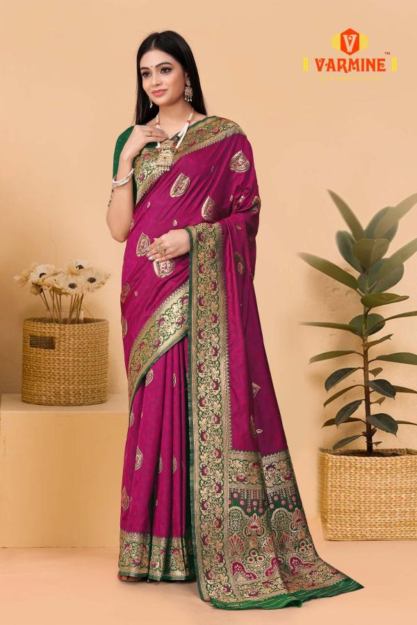 Varmine Amruti Vol 85 Silk Designer Saree Collection