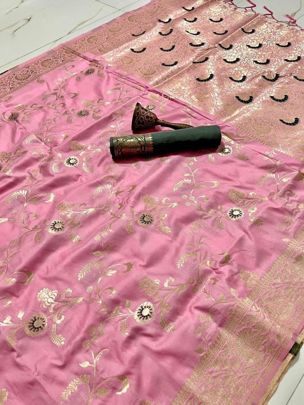 Vt 5082 Heavy Silk Zari Weaving Saree Collection