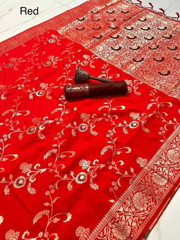 Vt 5082 Heavy Silk Zari Weaving Saree Collection