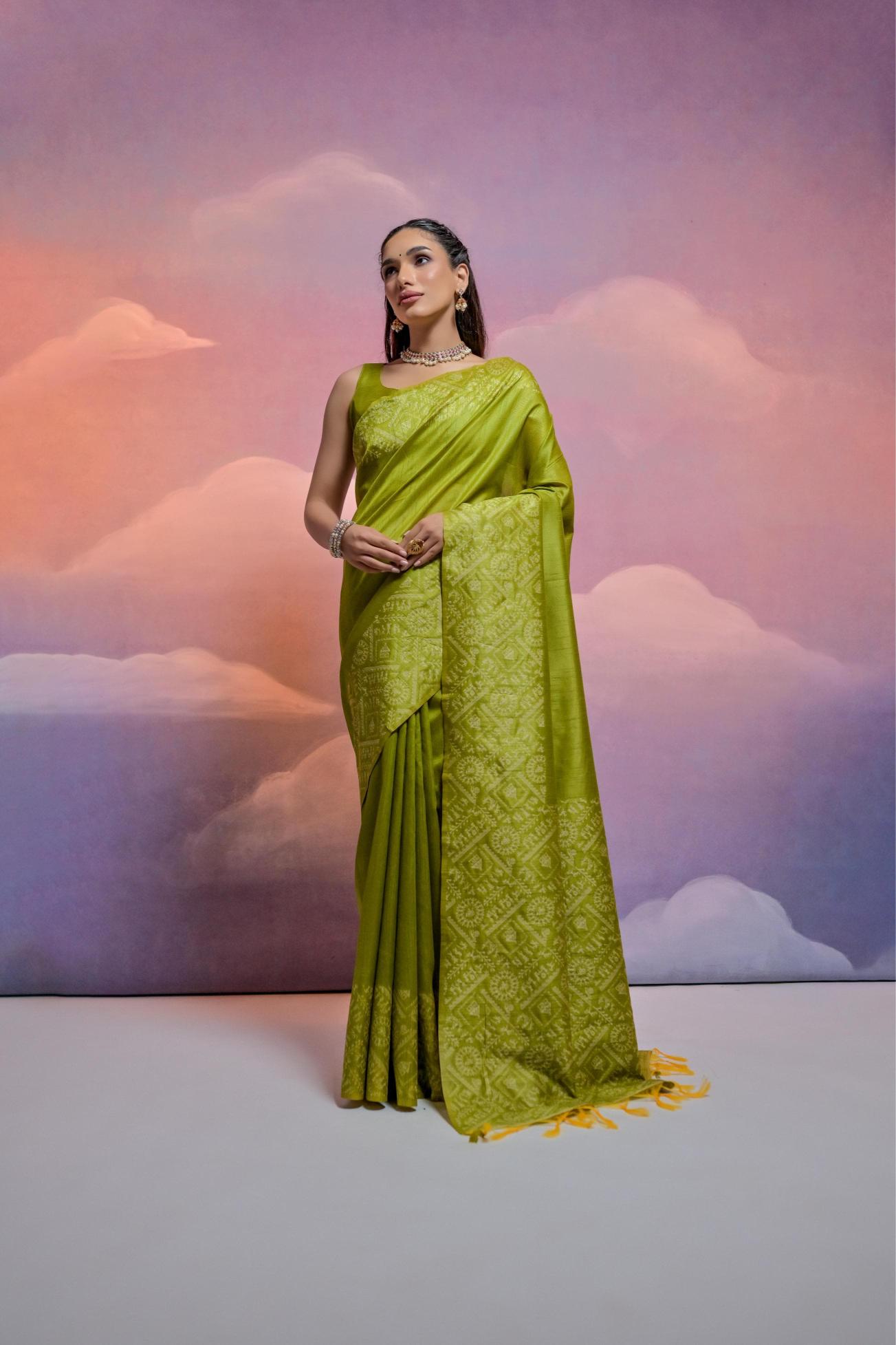 Vt 5084 Soft Handloom Raw Silk Saree Collection