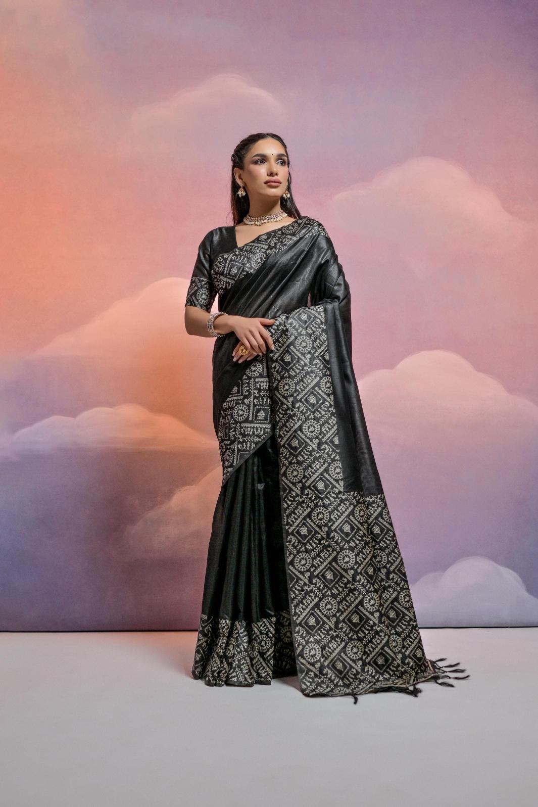 Vt 5084 Soft Handloom Raw Silk Saree Collection