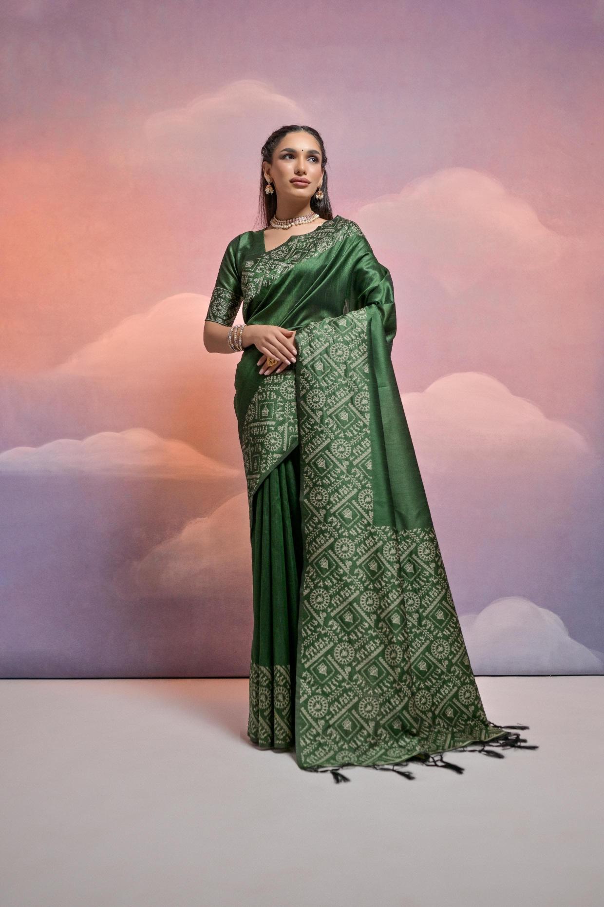 Vt 5084 Soft Handloom Raw Silk Saree Collection