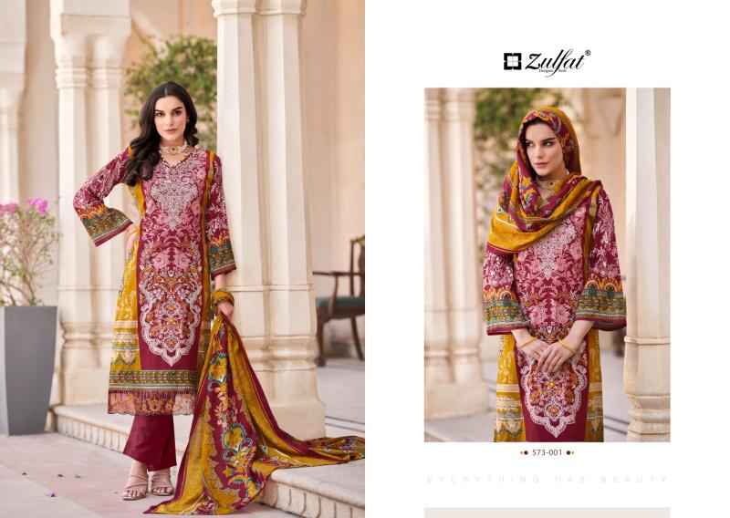 Zulfat Gulrez Vol 3 Cotton Printed Dress Material Collection