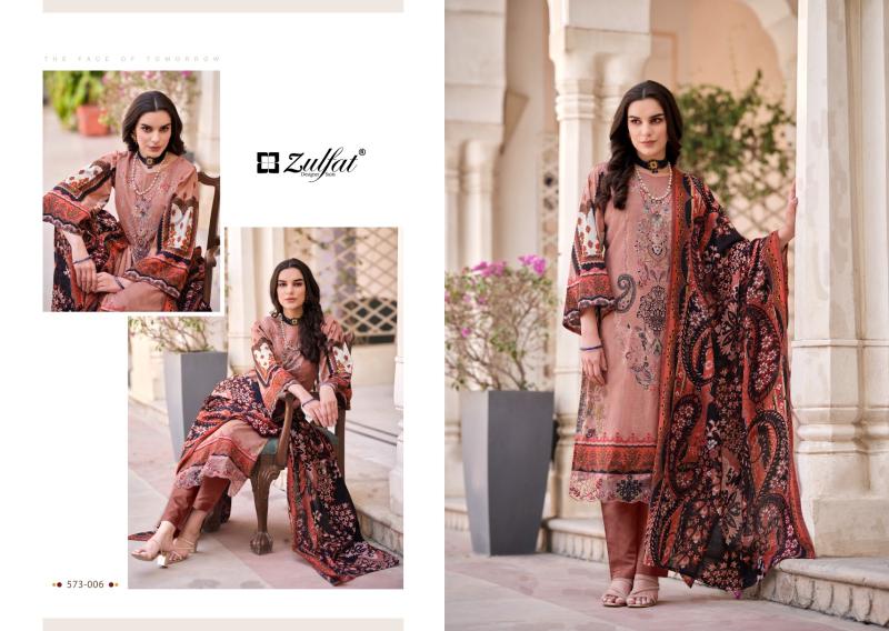 Zulfat Gulrez Vol 3 Cotton Printed Dress Material Collection