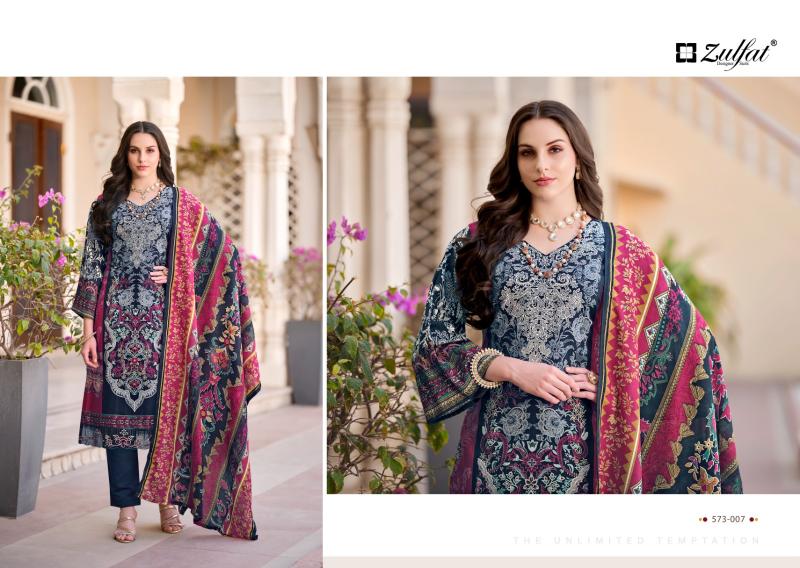 Zulfat Gulrez Vol 3 Cotton Printed Dress Material Collection