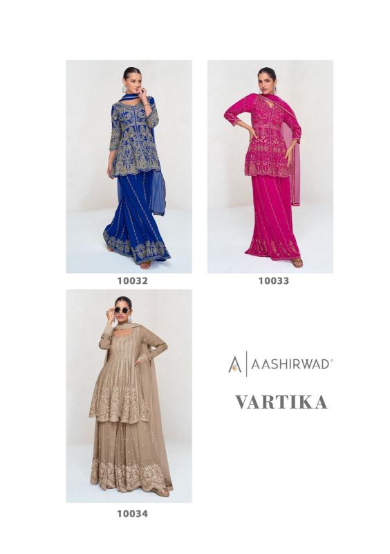 Aashirwad Vartika Georgette Designer Salwar Kameez