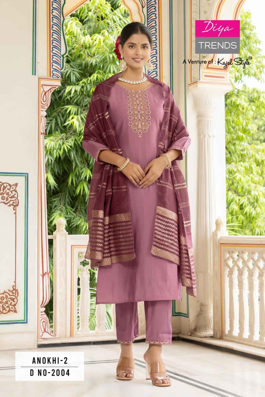 Anokhi Vol 2 By Diya Trends Kurti Bottom With Dupatta Collection