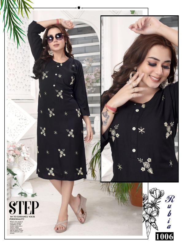 Beauty Rubia Rayon Fancy Kurti Collection