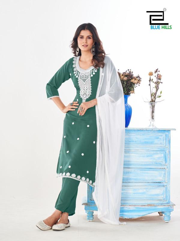 Blue Hills Shradha Kurti Bottom With Dupatta Collection