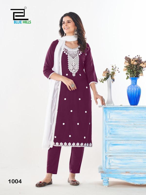 Blue Hills Shradha Kurti Bottom With Dupatta Collection