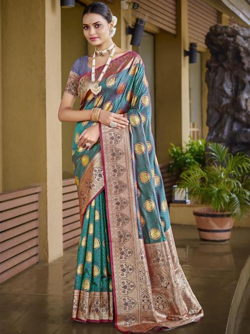 Bunawat Jubida Silk Festival Wear Saree Collection