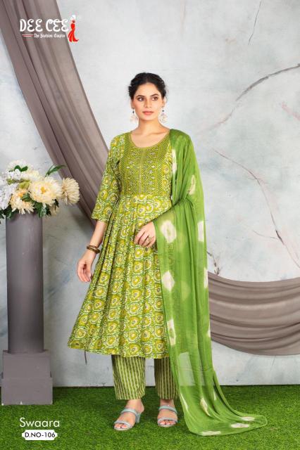 Deecee Swaara Rayon Kurti Bottom With Dupatta