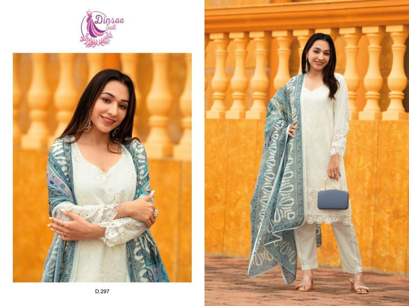 Dinsaa Anabiya Vol 1 Embroidered Pakistani Salwar Kameez