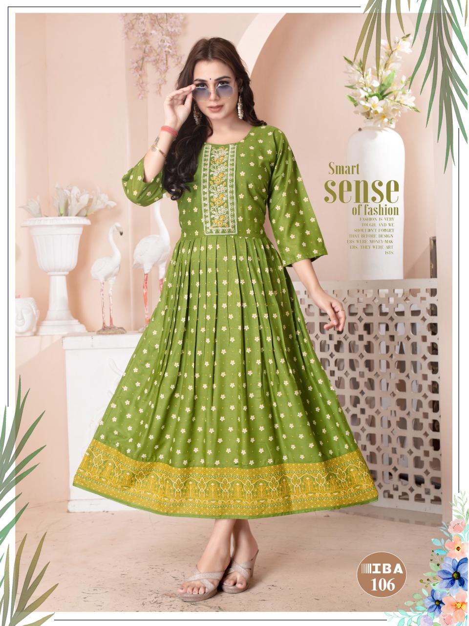 Fashion Talk Iba Vol 1 Rayon Designer Kurti Collection