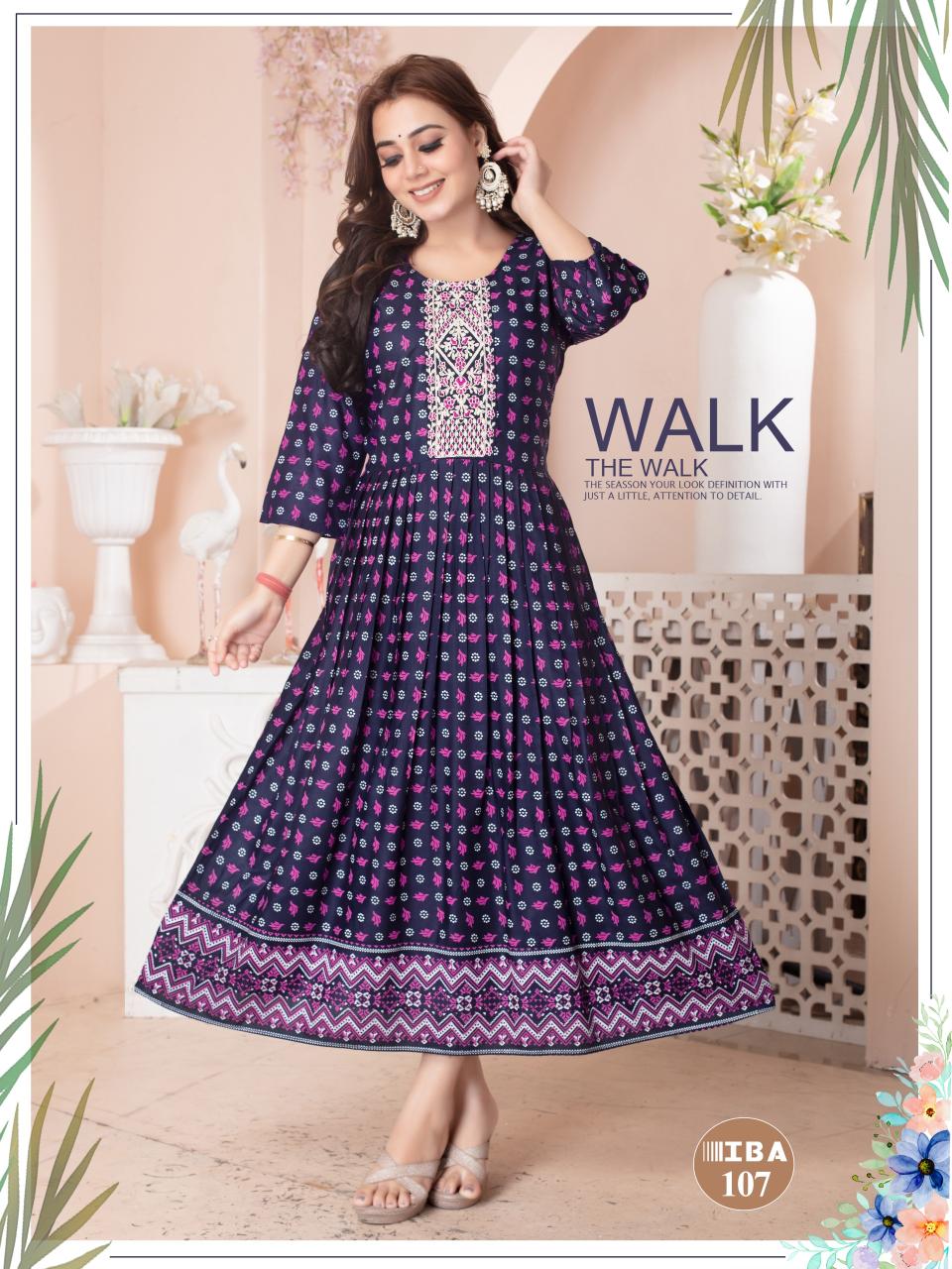 Fashion Talk Iba Vol 1 Rayon Designer Kurti Collection