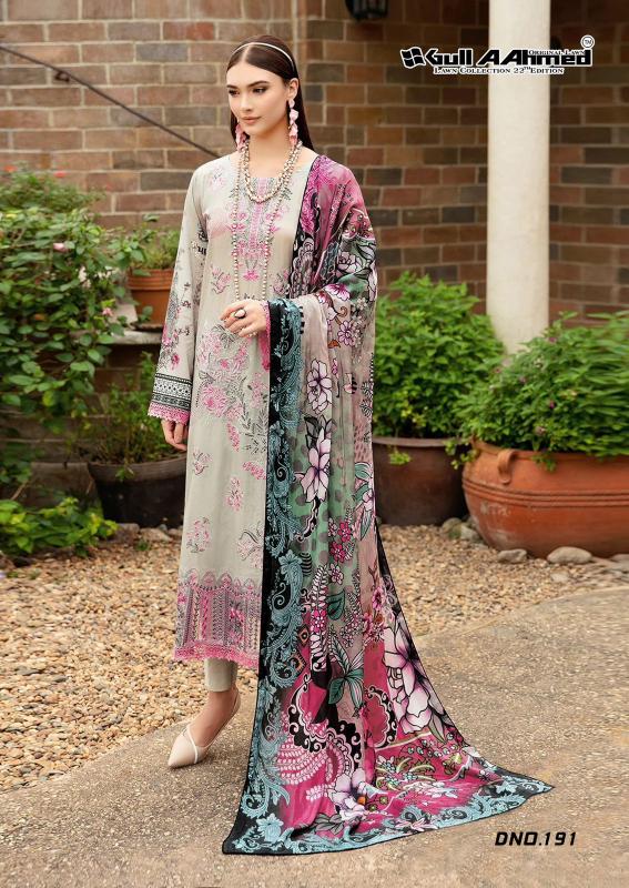 Gull A Ahmed Lawn Vol 22 Lawn Cotton Dress Material