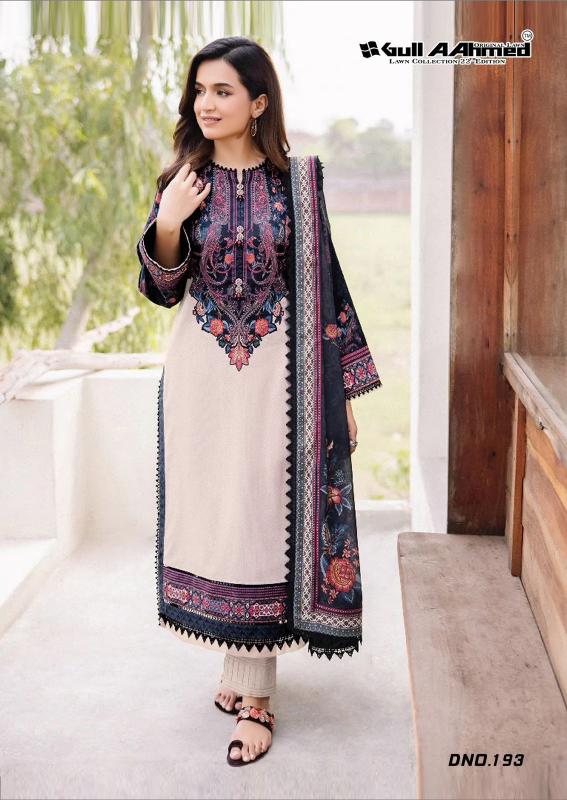 Gull A Ahmed Lawn Vol 22 Lawn Cotton Dress Material