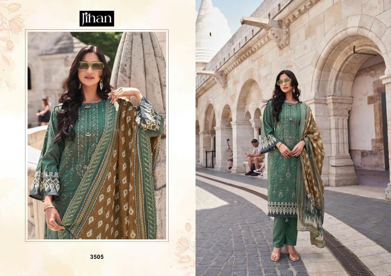 Jihan Bin Saeed Vol 13 Lawn Printed Pakistani Salwar Suits