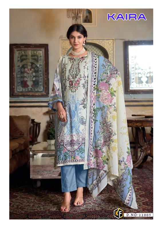 Keval Kaira Vol 22 Heavy Lawn Cotton Dress Material Collection