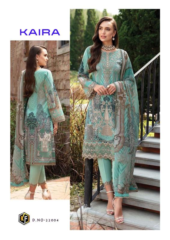 Keval Kaira Vol 22 Heavy Lawn Cotton Dress Material Collection