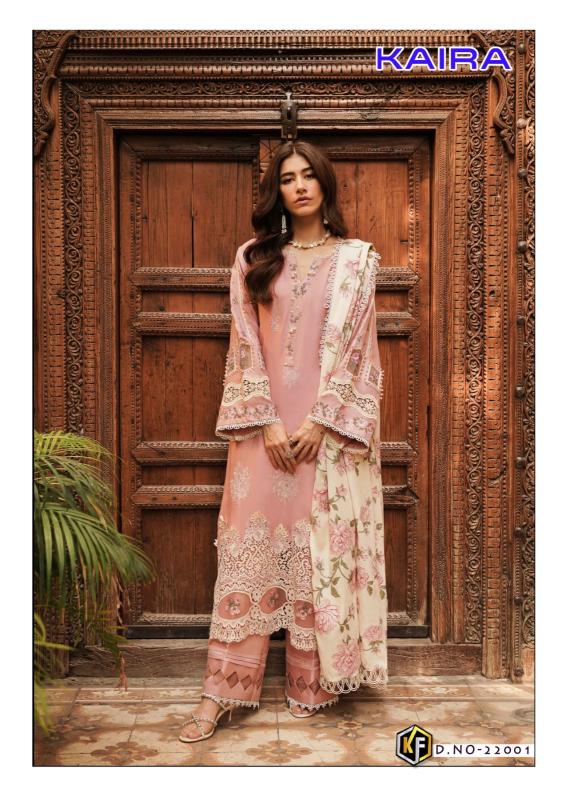 Keval Kaira Vol 22 Heavy Lawn Cotton Dress Material Collection