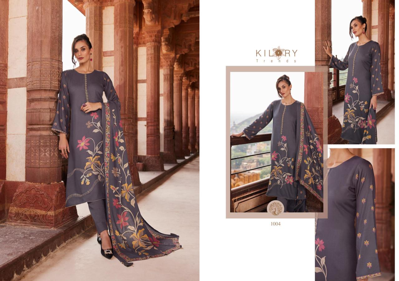 Kilory Crystal Pashmina Salwar Kameez Collection