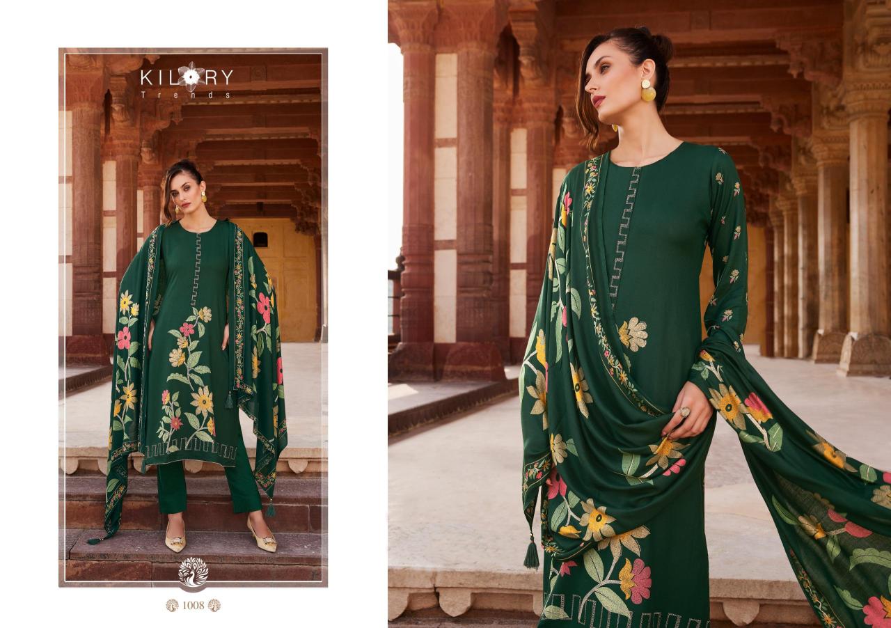 Kilory Crystal Pashmina Salwar Kameez Collection