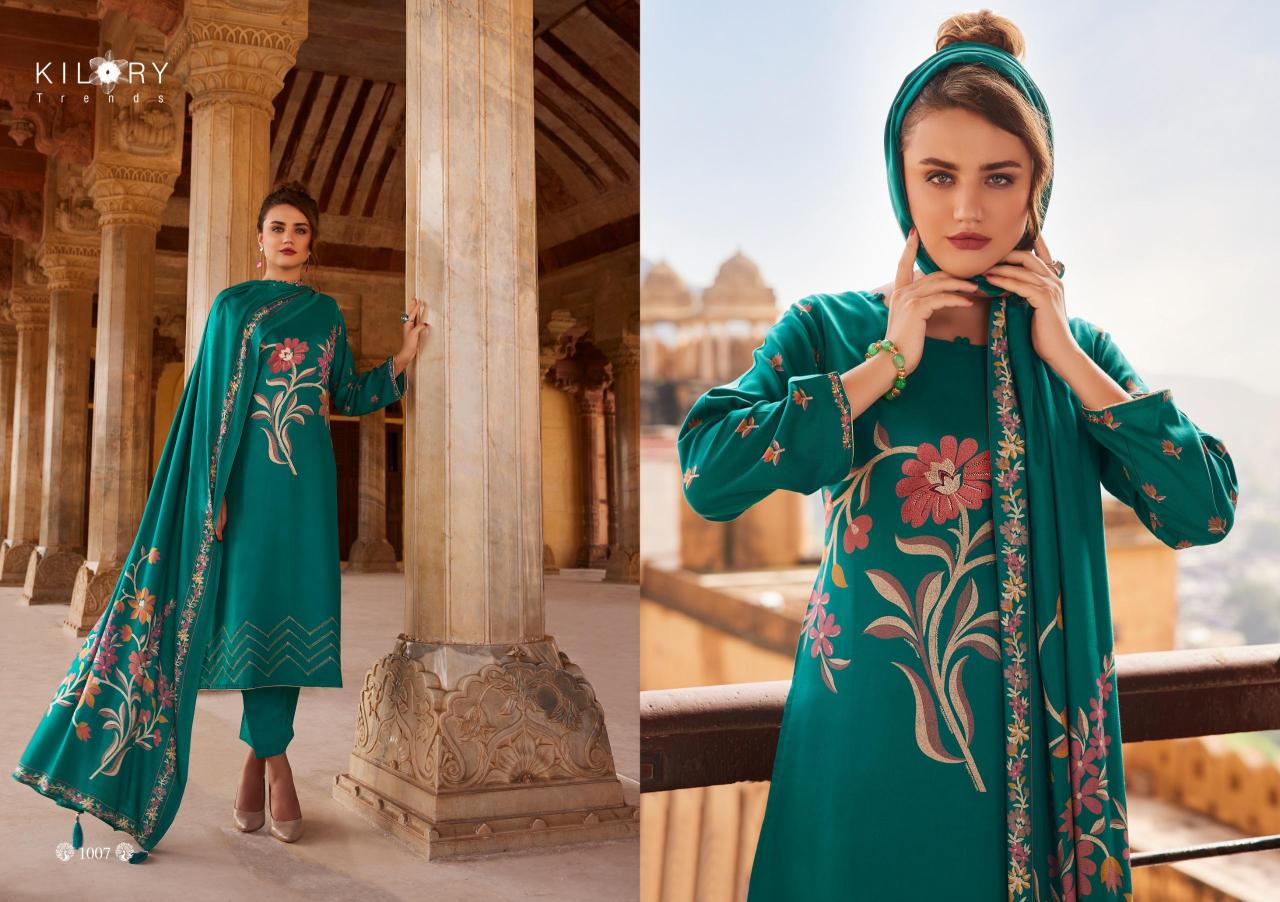 Kilory Crystal Pashmina Salwar Kameez Collection