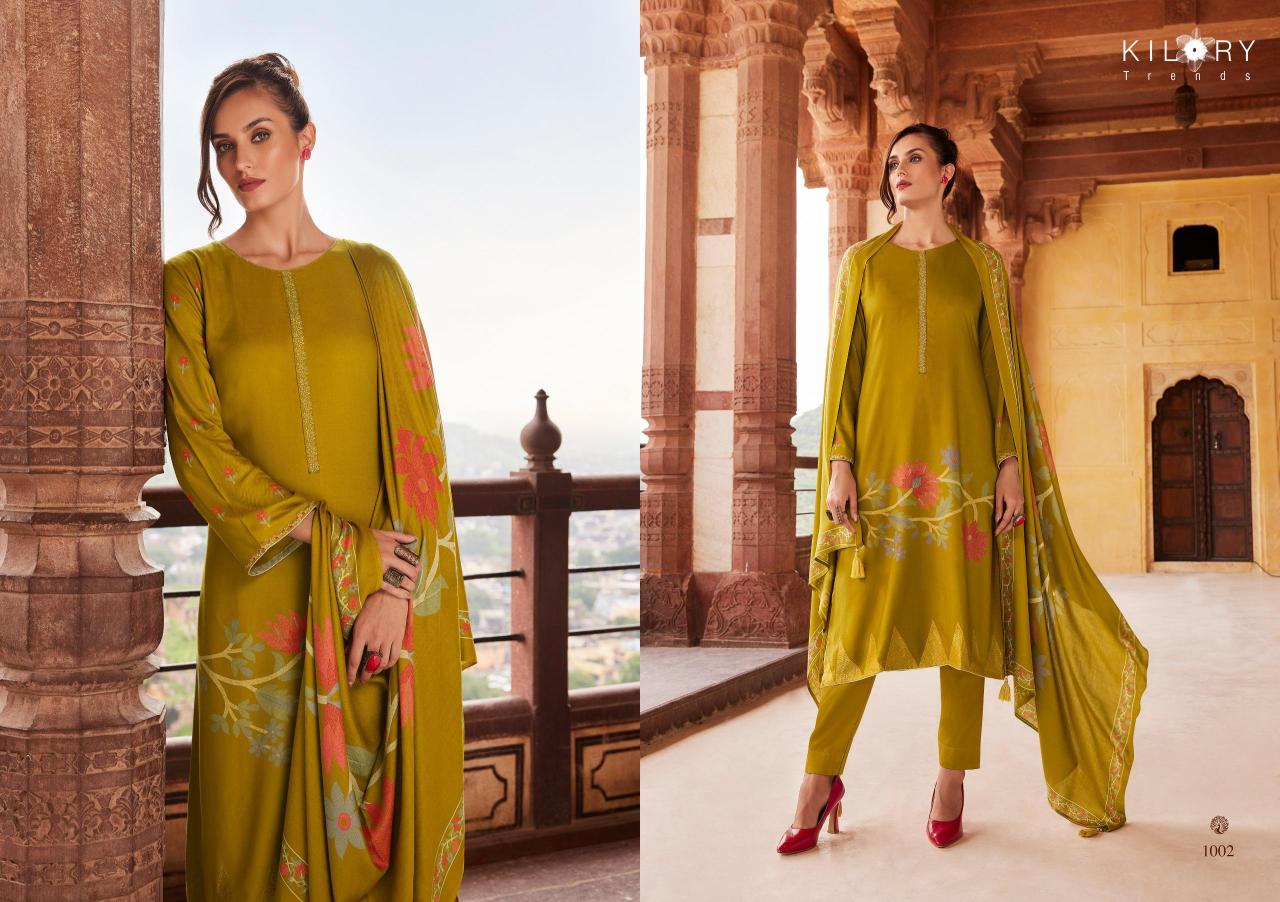 Kilory Crystal Pashmina Salwar Kameez Collection