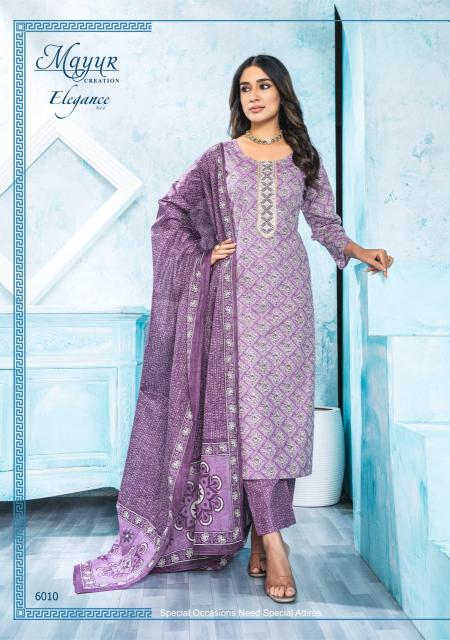 Mayur Elegance Vol 6 Cotton Printed Kurti Bottom With Dupatta