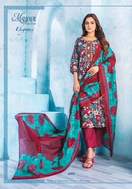 Mayur Elegance Vol 6 Cotton Printed Kurti Bottom With Dupatta