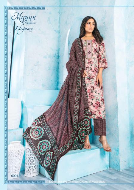 Mayur Elegance Vol 6 Cotton Printed Kurti Bottom With Dupatta