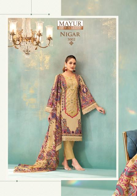 Mayur Nigar Vol 5 Printed Dress Material Collection