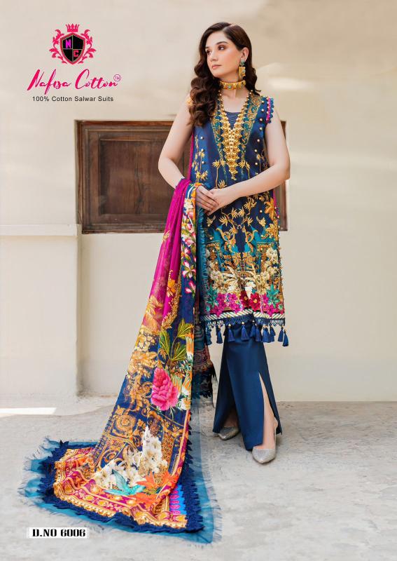 Nafisa Andaaz Vol 6 Cotton Dress Material Collection