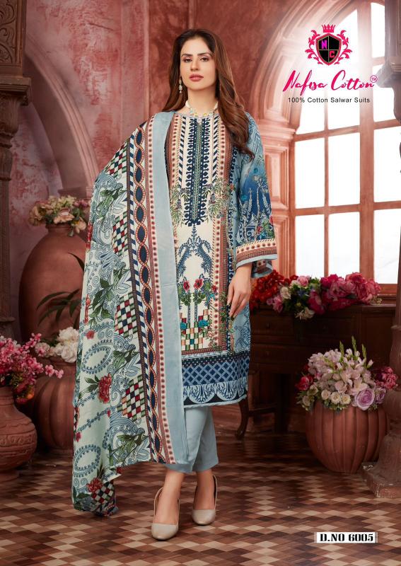 Nafisa Andaaz Vol 6 Cotton Dress Material Collection