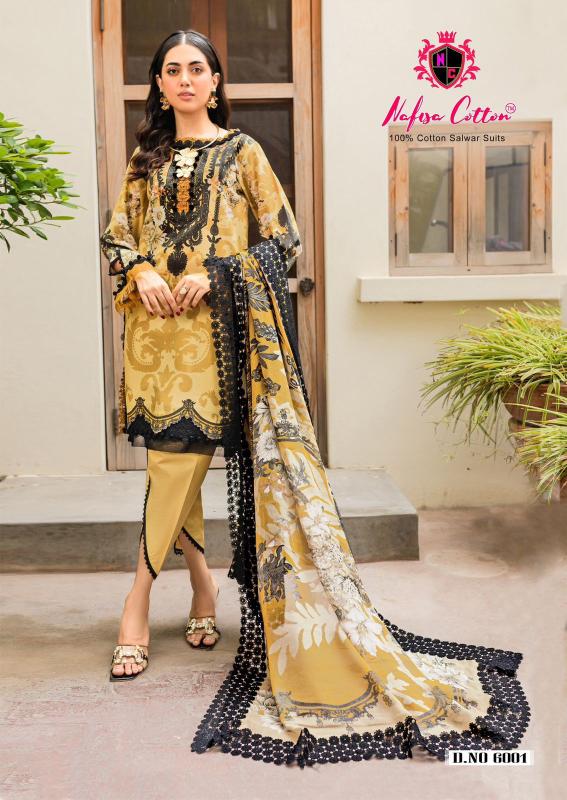 Nafisa Andaaz Vol 6 Cotton Dress Material Collection