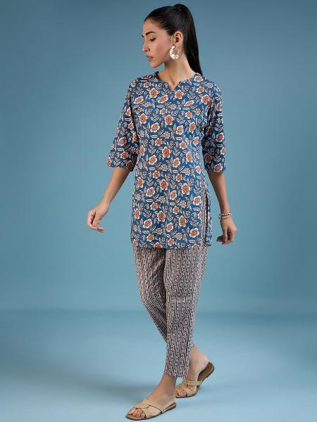 Navya 13 Casual Printed Cotton Co Ord Set Collection