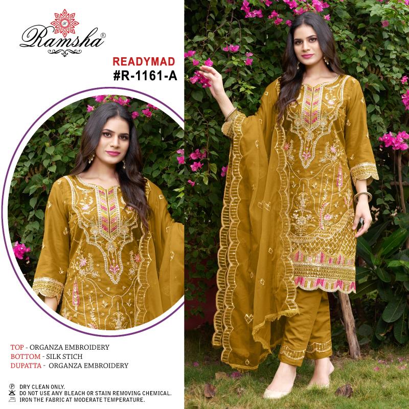 Ramsha R 1161 Nx Ready Made Pakistani Suits Collection