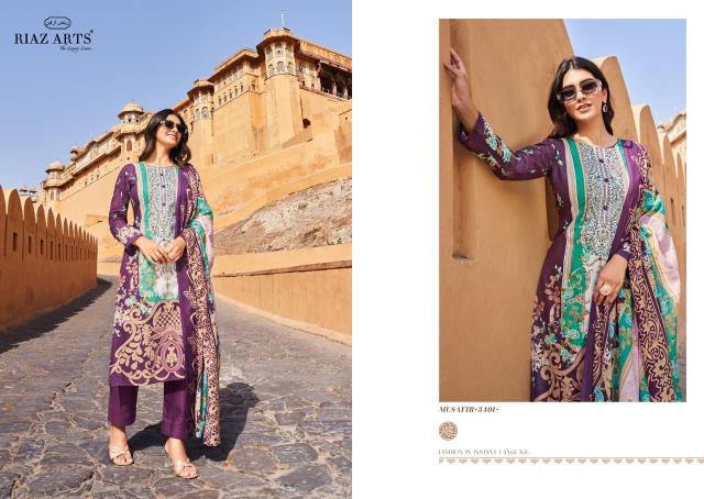 Riaz Arts Musafir Vol 7 Lawn Digital Printed Dress Material Collection