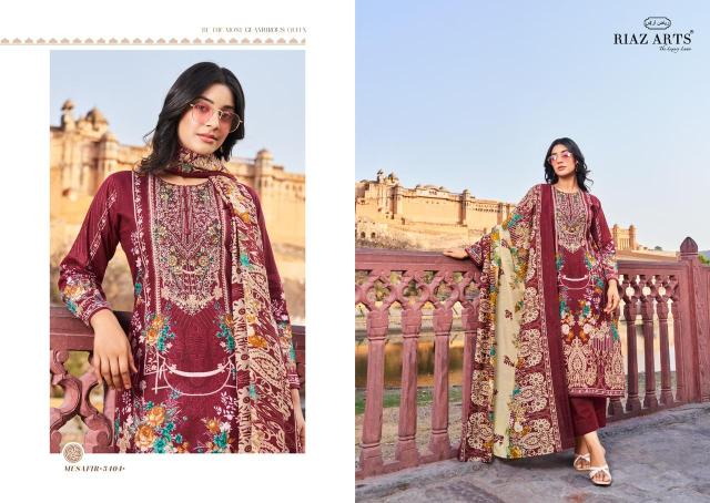 Riaz Arts Musafir Vol 7 Lawn Digital Printed Dress Material Collection