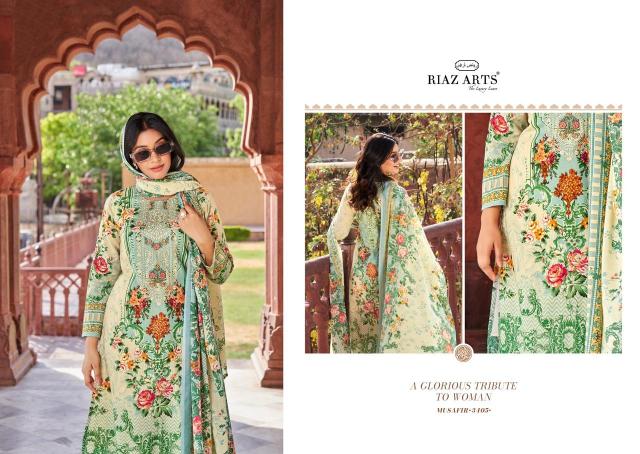 Riaz Arts Musafir Vol 7 Lawn Digital Printed Dress Material Collection