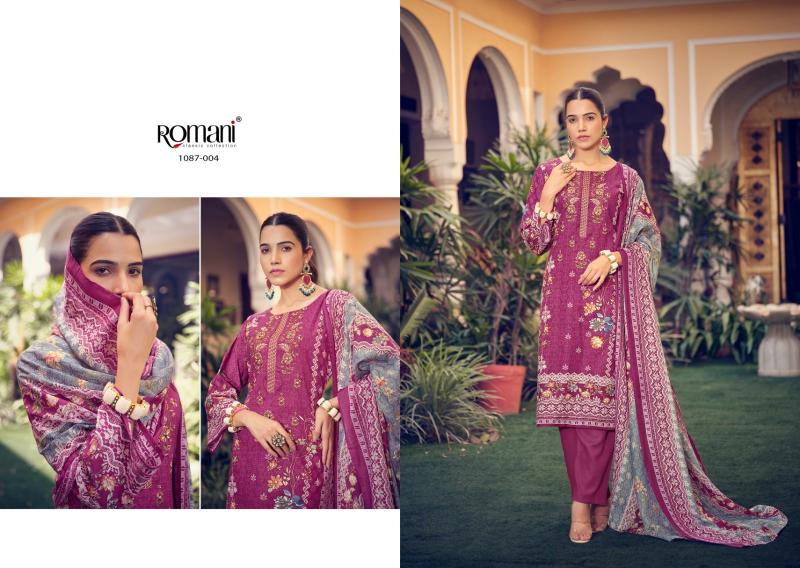 Romani Aarzu Vol 4 Soft Cotton Dress Material Collection