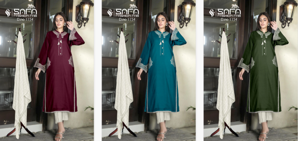 Safa Fashion Fab 1154 Ready Made Pakistani Suit Collection