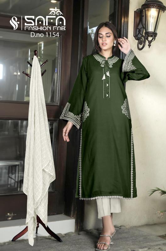 Safa Fashion Fab 1154 Ready Made Pakistani Suit Collection