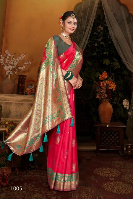 Saroj Mahotsav Vol 6 Designer Silk Saree Collection