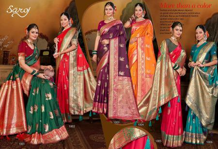 Saroj Mahotsav Vol 6 Designer Silk Saree Collection