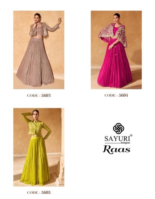 Sayuri Raas Designer Indo Western Collection