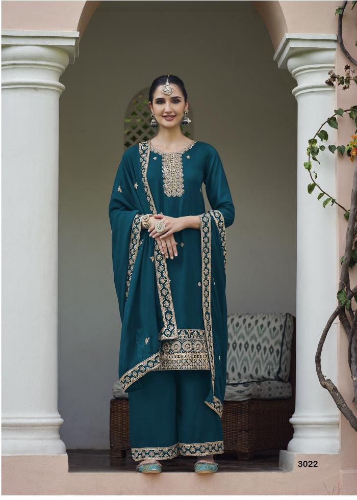 Senhora Amayra 3021 To 3024 Designer Salwar Suit Collection